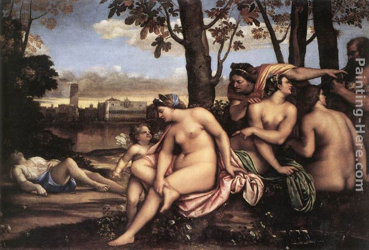 Death of Adonis painting - Sebastiano del Piombo Death of Adonis art painting
